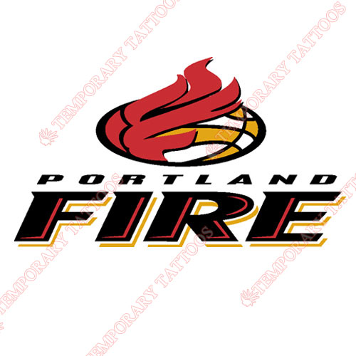 Portland Fire Customize Temporary Tattoos Stickers NO.8575